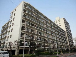 東淀川区中古マンションコスモ・ザ・パークスイースト１の外観画像