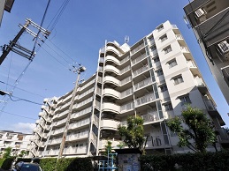 東淀川区中古マンションカルム東淀川の外観画像